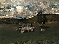View near Polling, 1876, chase