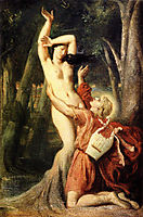 Apollo and Daphne, 1845, chasseriau
