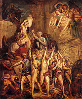 La défense des Gaules, 1855, chasseriau