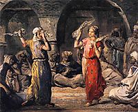 Moorish Dancers, 1849, chasseriau