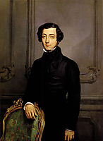 Portrait of Alexis de Toqueville, 1850, chasseriau