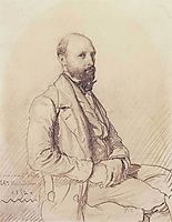 Portrait of Jules Monnerot, 1852, chasseriau