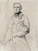 Portrait of Louis Marcotte de Quivires, 1841, chasseriau