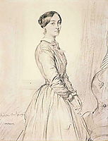 Portrait of Mme Borg de Balsan, 1847, chasseriau