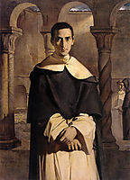 Portrait of the Reverend Father Dominique Lacordaire, of the Order of the Predicant Friars, 1840, chasseriau