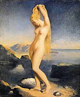 Venus Anadyomene, 1838, chasseriau