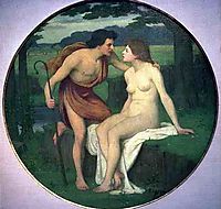 Daphnis and Chloe, c.1890, chavannes