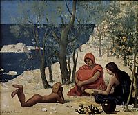 Greek Colony, Marseille, 1872, chavannes