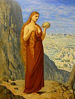 Mary Magdalene in the Desert, 1869, chavannes