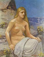 The Penitent Magdalen, 1897, chavannes