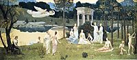 The Sacred Wood Cherished by the Arts and the Muses, 1889, chavannes