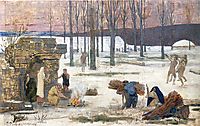 Winter, 1896, chavannes