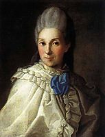 Portrait of Daria Aleksandrovna Troubetskaya, c.1770, christineck