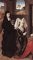 Isabella Of Portugal With St. Elizabeth, c.1458, christus
