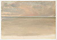 Seascape with Icecap in the Distance, 1859, church