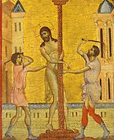 The Flagellation of Christ, 1280, cimabue