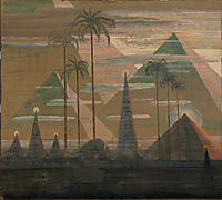 Andante (Sonata of the Pyramids) , 1909, ciurlionis