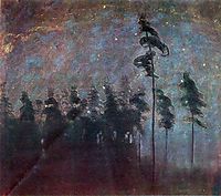 Forest, 1907, ciurlionis