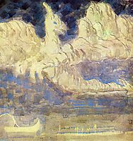 Journey of the Prince (II), 1907, ciurlionis