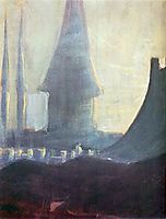 My road (III), 1907, ciurlionis