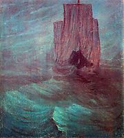 Ship, 1906, ciurlionis