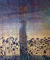 Virgo, 1907, ciurlionis