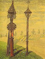 Wayside Crosses of Zemaitija, 1909, ciurlionis