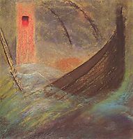 Deluge (V), 1904, ciurlionis