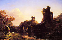 An Italian Autumn, 1844, cole