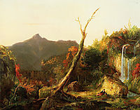 Autumn Landscape, Mount Chocorua, 1827-1828, cole