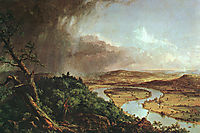 The Connecticut River Near Northampton, 1846, cole