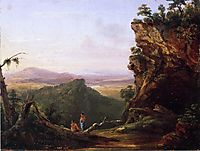 Indians Viewing Landscape, cole