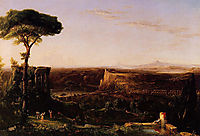 Italian Scene Composition, 1833, cole