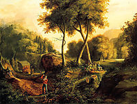 Landscape, 1825, cole