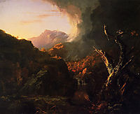 Landscape with Dead Tree, 1828, cole