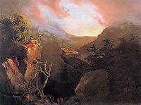 Mountain Sunrise, Catskill, 1826, cole