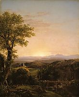 New England Scenery, 1839, cole