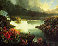Niagara Falls, 1830, cole