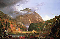 The Notch of the White Mountains, Crawford Notch, 1839, cole
