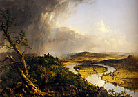 The Oxbow (the Connecticut River near Northampton), 1836, cole