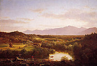 River in the Catskills, 1843, cole