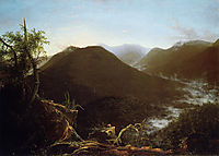 Sunrise in the Catskill Mountains, 1826, cole