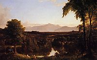 View on the Catskill, Early Autunm, 1837, cole