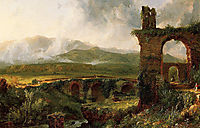 A View near Tivoli (Morning), 1832, cole