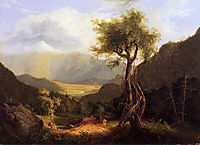 View in the White Mountains, 1827, cole