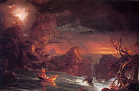 The Voyage of Life: Manhood, 1840, cole