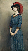 Angela McInnes, 1914, collier