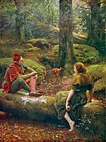 In the Forest of Arden, 1892, collier