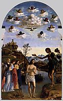The Baptism of Christ, c.1493, conegliano