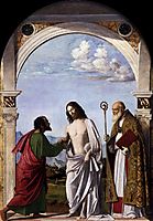 Doubting Thomas with St. Magnus, c.1505, conegliano